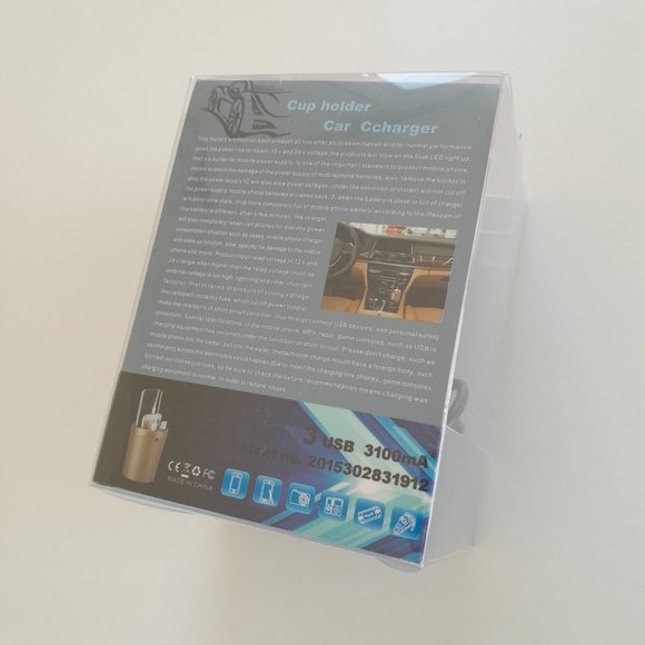 Cup Holder Car Charger - Picture 7 of 13